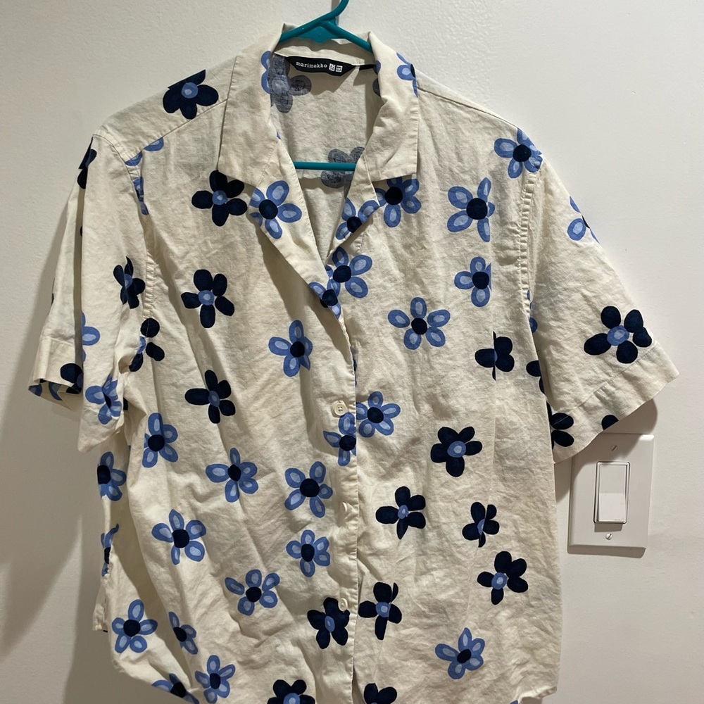 Marimekko x Uniqlo Shirt women’s XL
